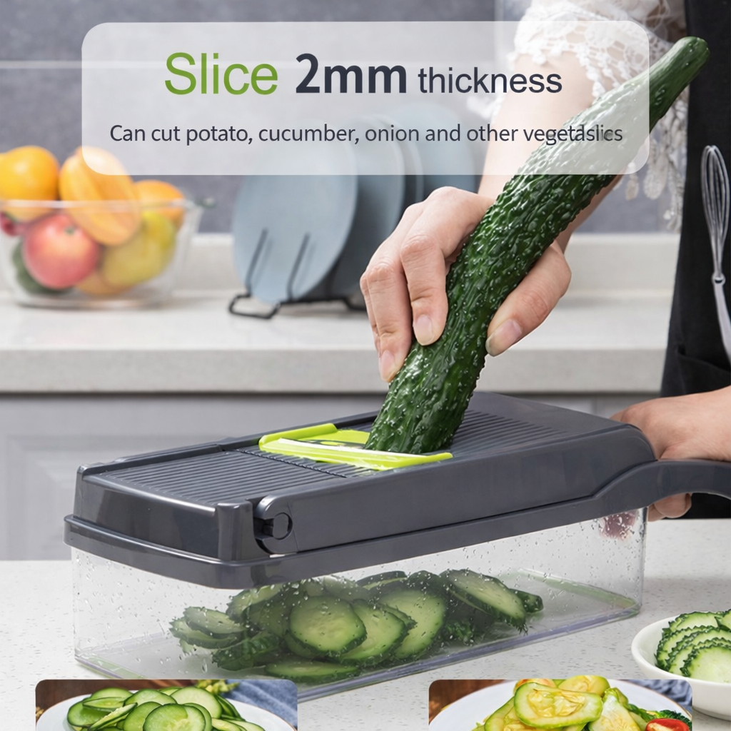 14-in-1 Kitchen Fruit & Vegetable Chopper